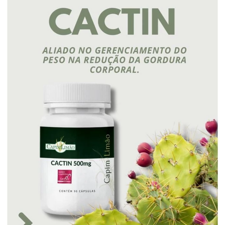 Cactin 500mg 90 cápsulas Galena PROMOÇÃO