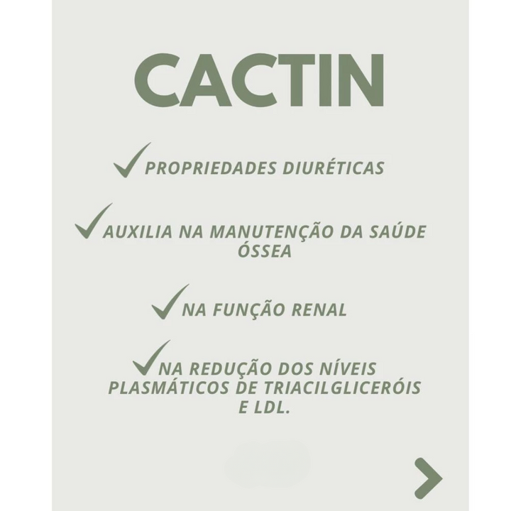 Cactin 500mg 90 cápsulas Galena PROMOÇÃO