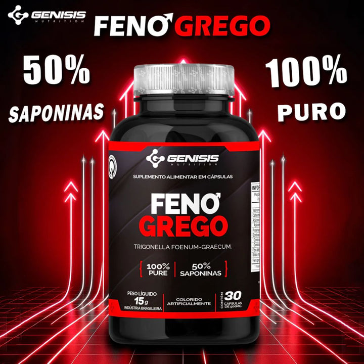 Feno Grego Concentrado 50% Saponina + PROMOÇÃO