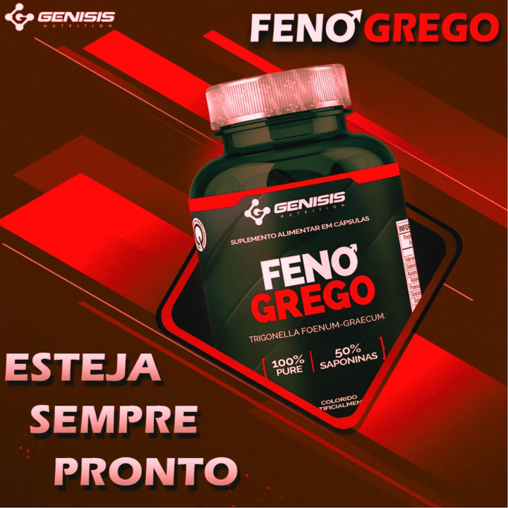 Feno Grego Concentrado 50% Saponina + PROMOÇÃO