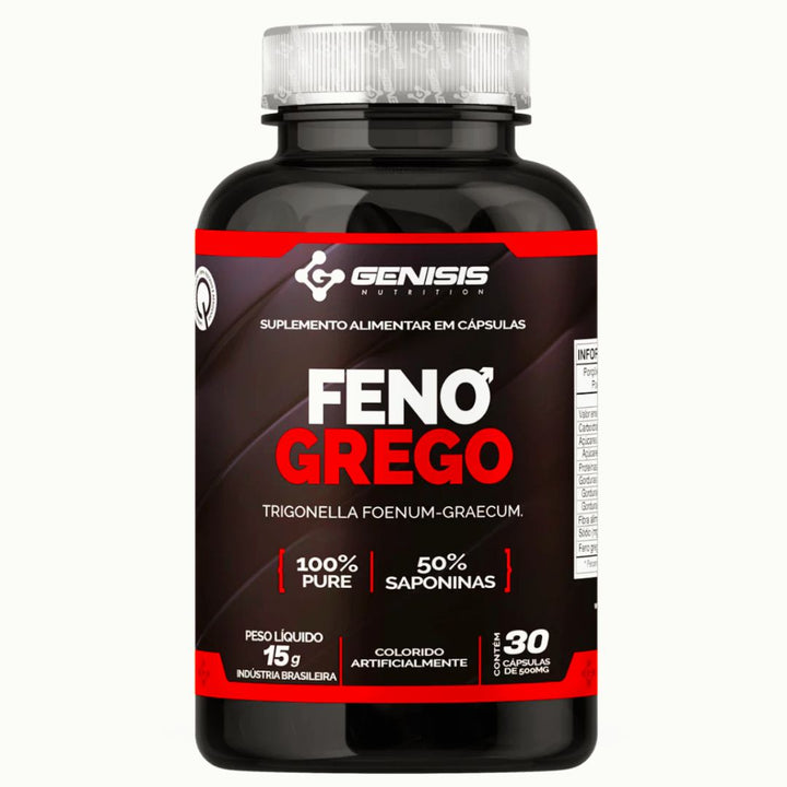 Feno Grego Concentrado 50% Saponina + PROMOÇÃO