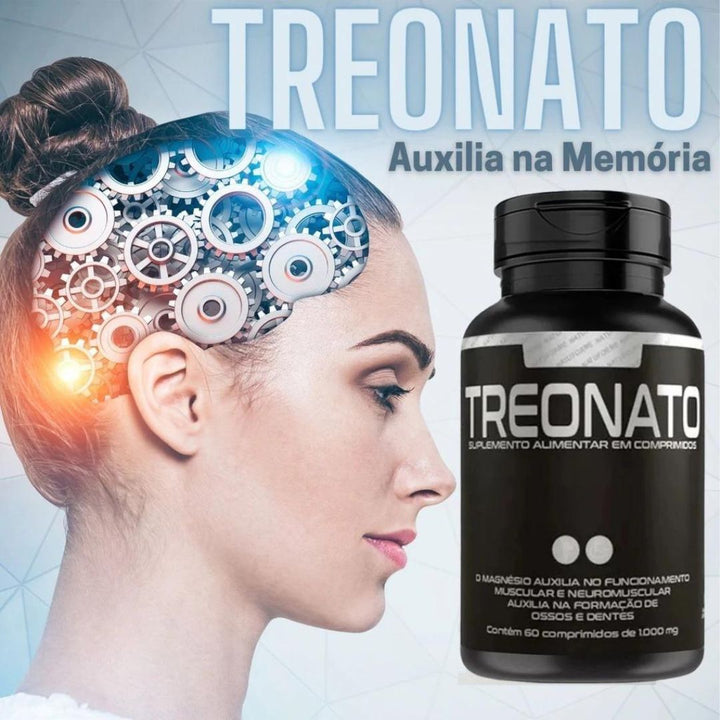 Magnésio Treonato + Memória Concentração 100%PROMOÇÃO