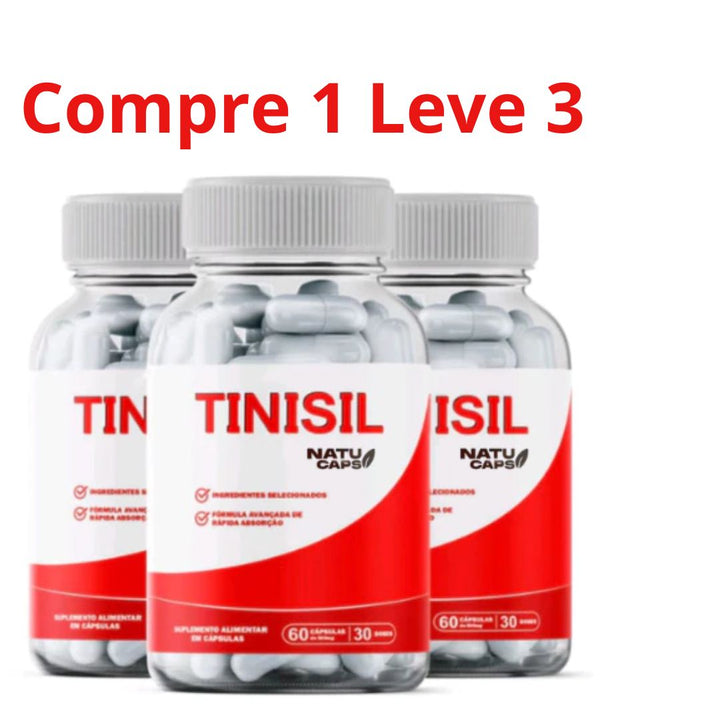 Tinisil 60 Cápsulas - Suplemento Alimentar Para Audição - PROMOÇÃO