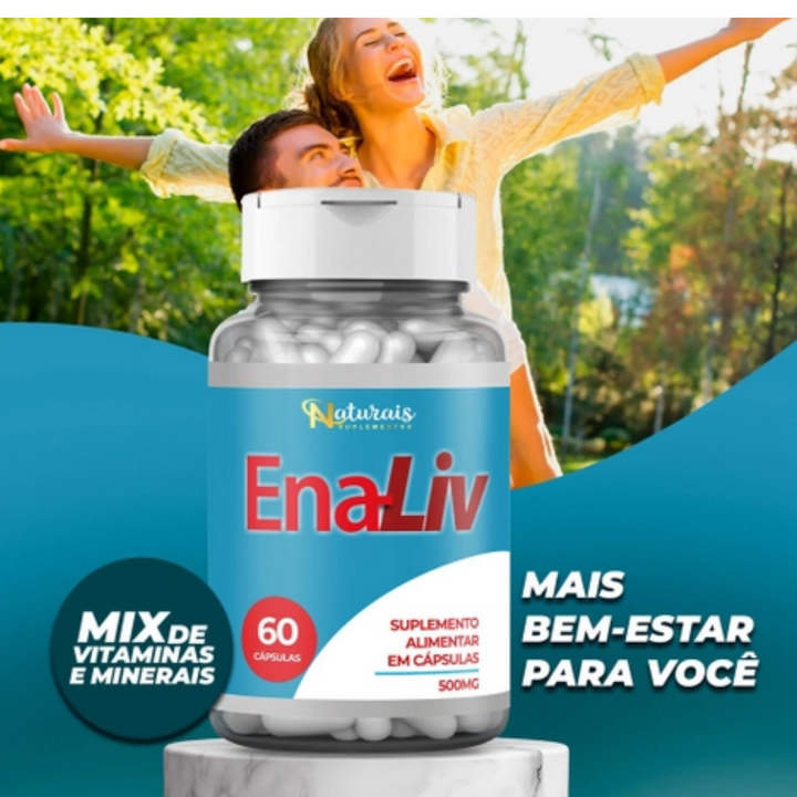 ENALIV 60 Cápsulas - SUPLEMENTO ALIMENTAR EM CÁPSULAS -  PROMOÇÃO