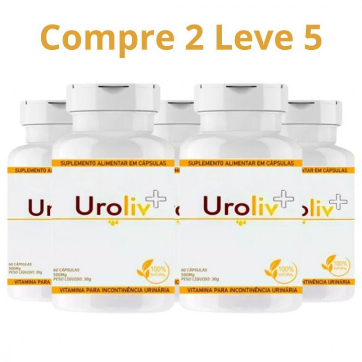 Uroliv 60 Cápsulas  Compre 1 Leve 3  PROMOÇÃO