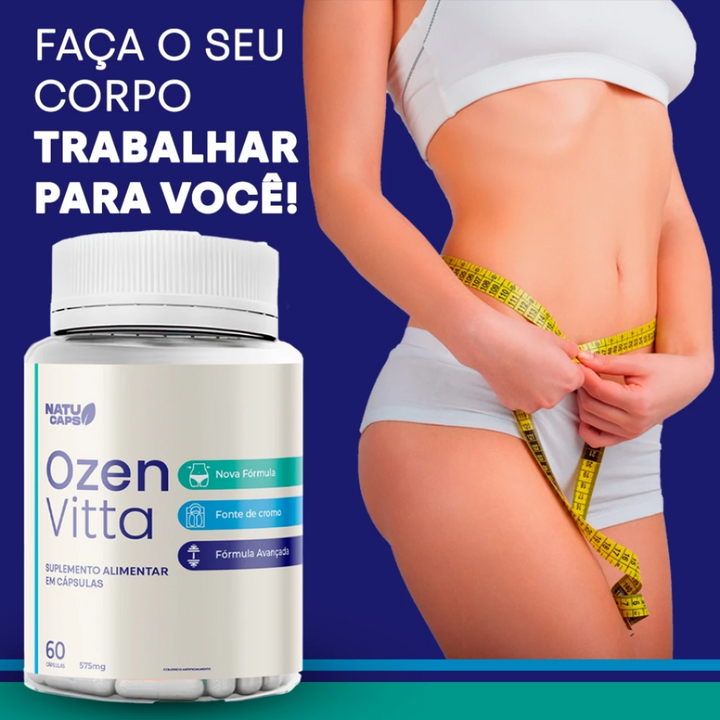 Ozen Vitta - Redutor de Medidas 60 cápsulas PROMOÇÃO