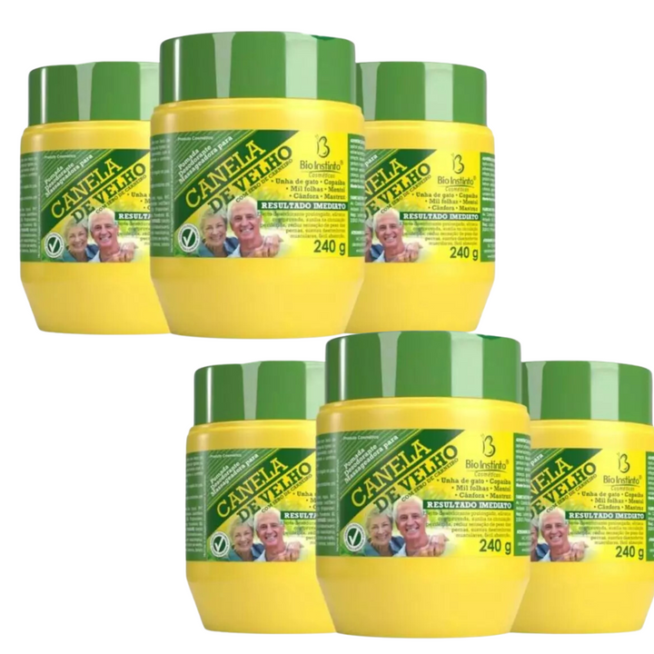 Pomada Massageadora Canela de Velho 240g Bio Instinto