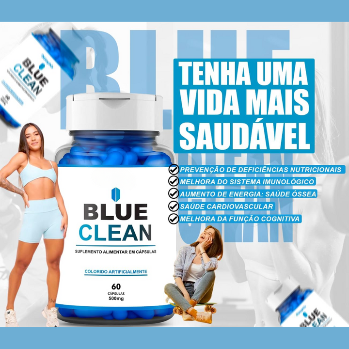 Blue Clean Original 60 Cápsulas - Fórmula de Rápida Absorção PROMOÇÃO