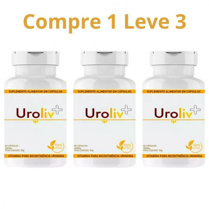 Uroliv 60 Cápsulas  Compre 1 Leve 3  PROMOÇÃO