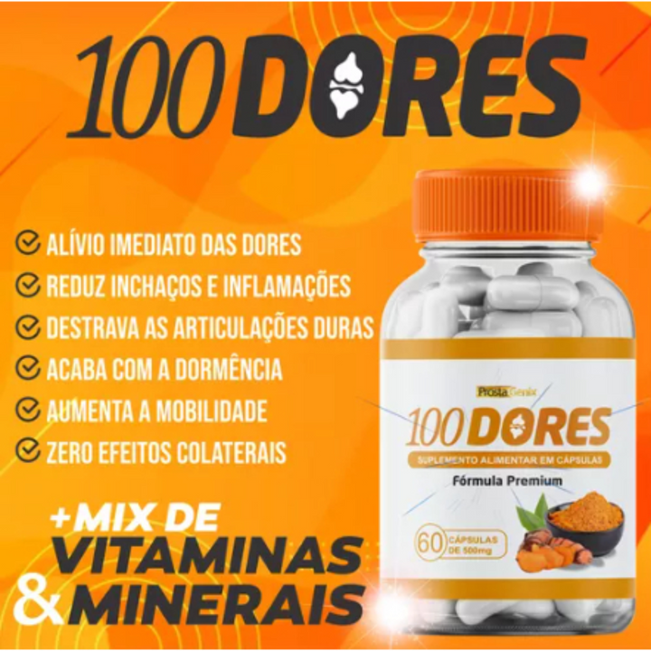 100 Dores: Manutenção Articular - PROMOÇÃO