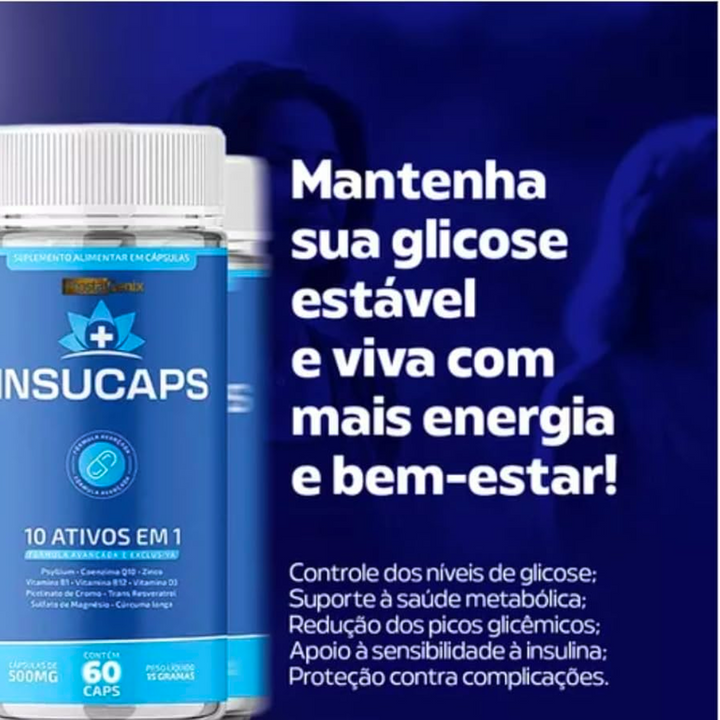 Insucaps: O Aliado Natural para Sua Saúde Metabólica - PROMOÇÃO