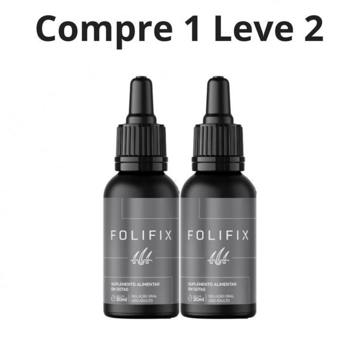 FoliFix 30ml - Recupere Seus Folículos Capilares - PROMOÇÃO