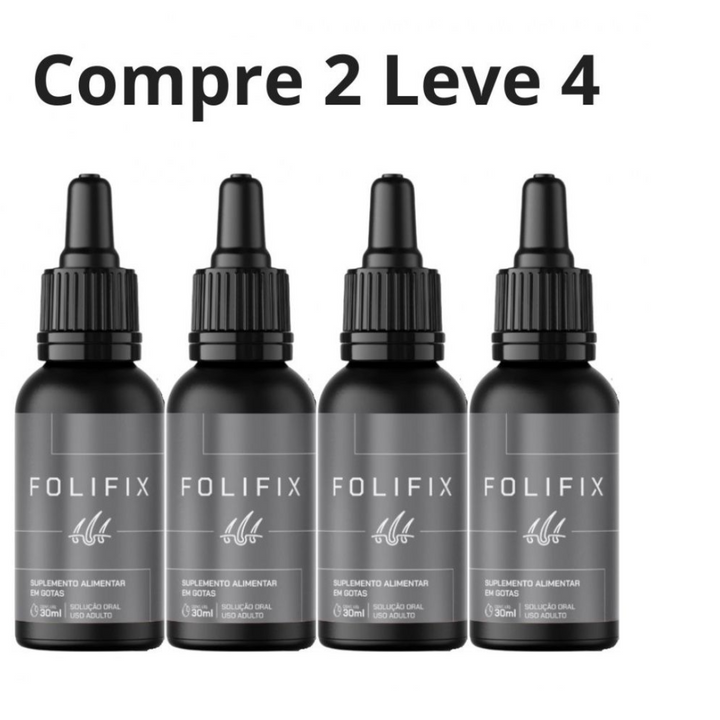 FoliFix 30ml - Recupere Seus Folículos Capilares - PROMOÇÃO