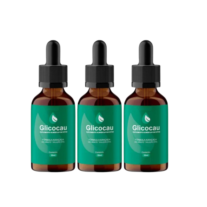 Glicocau 30ml - Seu Aliado Controle Da Glicose - PROMOÇÃO