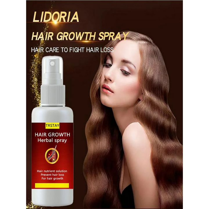 Soro de Crescimento de Cabelo Anti Queda Spray Rápido - HAIR GROWTH - COMPRE 1 LEVE 3 PROMOÇÃO