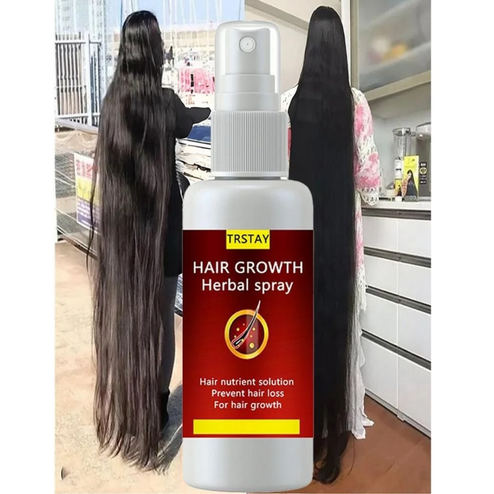 Soro de Crescimento de Cabelo Anti Queda Spray Rápido - HAIR GROWTH - COMPRE 1 LEVE 3 PROMOÇÃO