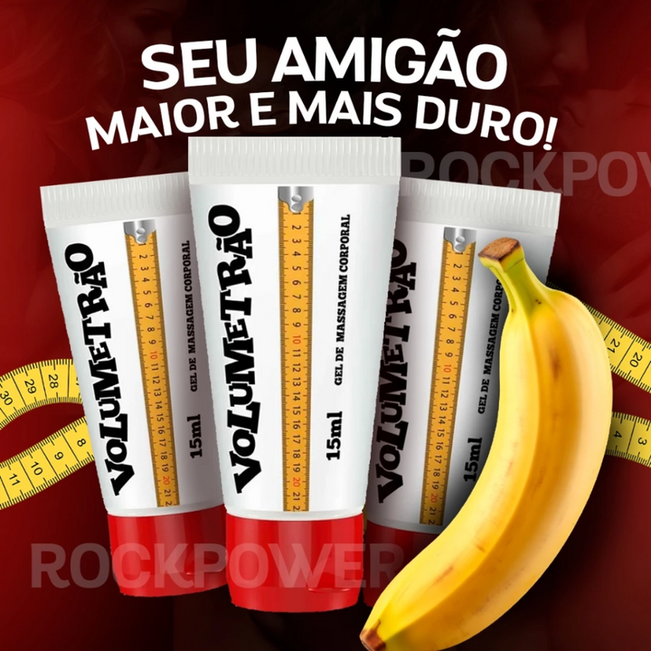 Volumetrão  Gel Lubrificante Masculino e Retardante Linha PROMOÇÃO