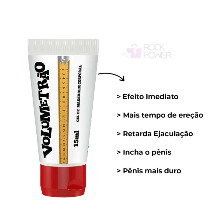 Volumetrão  Gel Lubrificante Masculino e Retardante Linha PROMOÇÃO