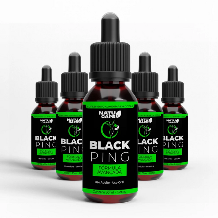 Black Ping Gotas - 30 ML - COMPRE 1 LEVE 3 - PROMOÇÃO