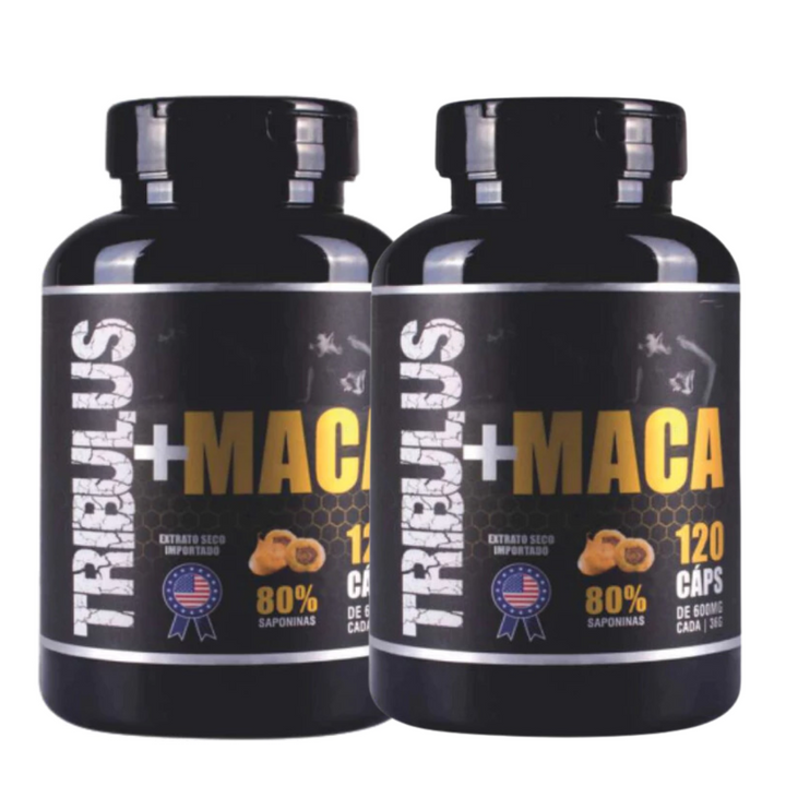 Tribullus + Maca Peruana 120 Cápsulas 1200 mg  PROMOÇÃO