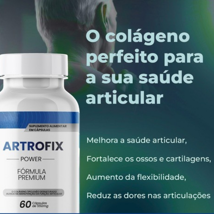 Artrofix Power  COMPRE 1 LEVE 3  180 CÁPSULAS  Original Fórmula Inovadora PROMOÇÃO