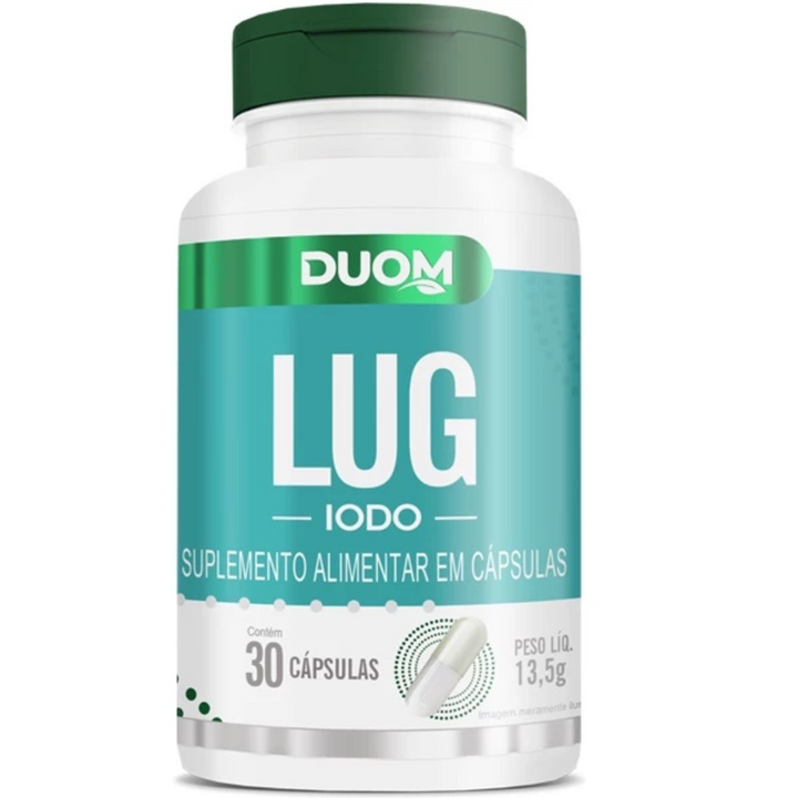 IODO LUG 30 CÁPSULAS  - Duom PROMOÇÃO