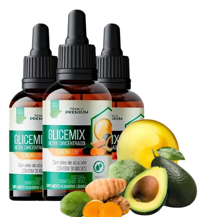 Glicemix  Revolução no Tratamento  Diabetes  30 ml PROMOÇÃO