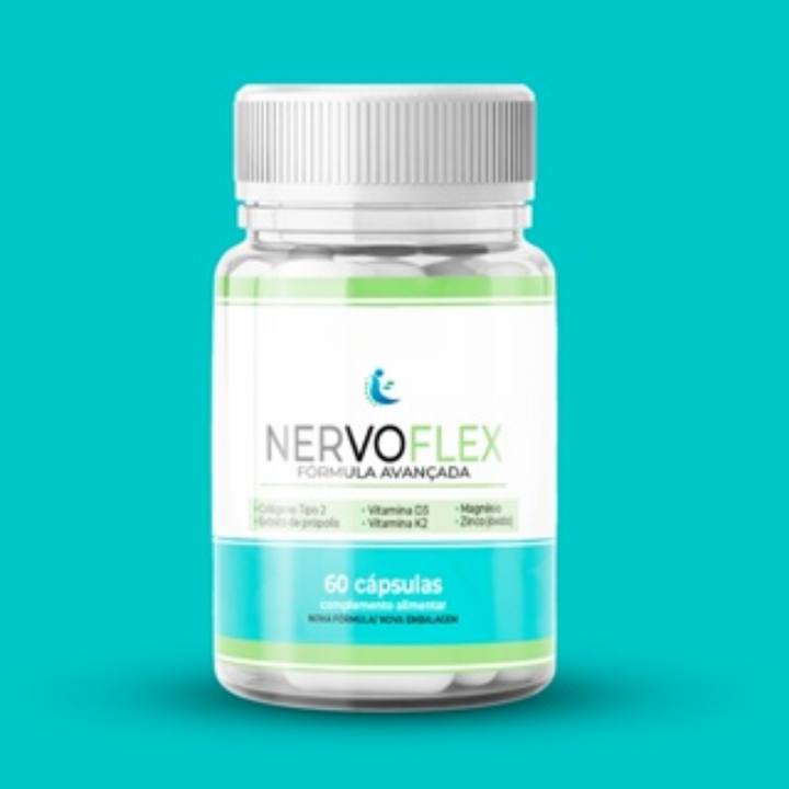 NERVOFLEX  60 Cápsulas - Fórmula Avançada   PROMOÇÃO