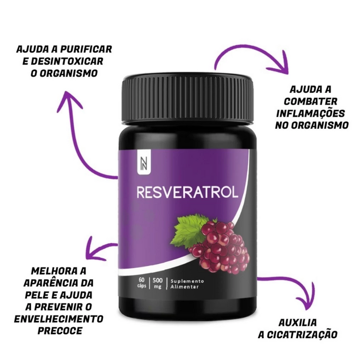 RESVERATR0L G-500 60 CÁPS