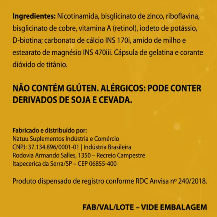 Folixil - Polivitamínico Capilar para o Crescimento e Fortalecimento dos Cabelos - PROMOÇÃO