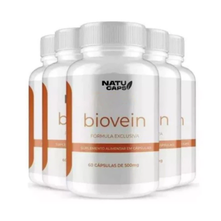 Biovein 60 Cápsulas - Aumenta a produção de colágeno e Previne Doenças - PROMOÇÃO