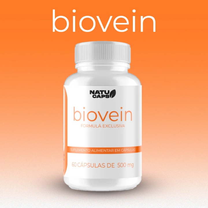 Biovein 60 Cápsulas - Aumenta a produção de colágeno e Previne Doenças - PROMOÇÃO