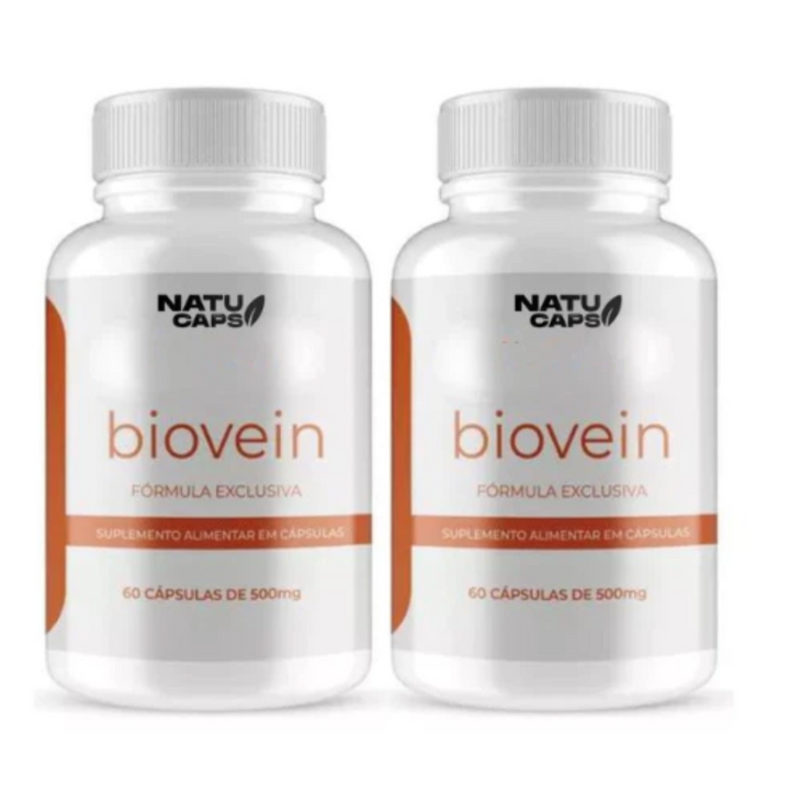 Biovein 60 Cápsulas - Aumenta a produção de colágeno e Previne Doenças - PROMOÇÃO