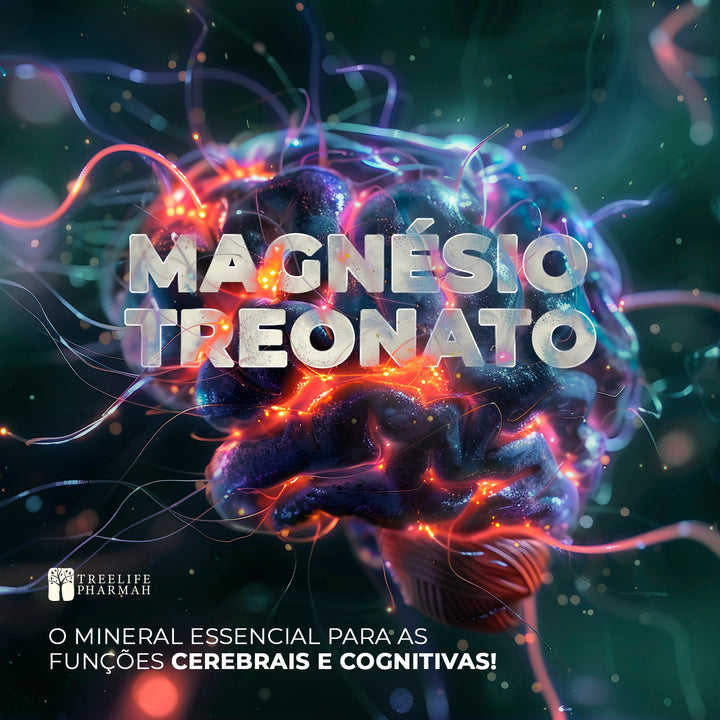 Magnésio Treonato + Memória Concentração 100%PROMOÇÃO