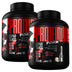 Protein Fusion  - Kit 2 UNI -Whey Protein Isolado 1800g - Massa Muscular PROMOÇÃO