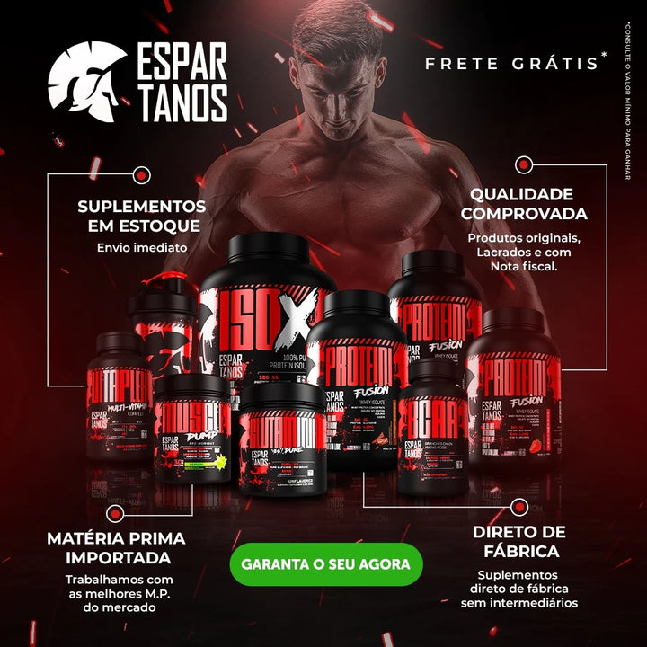 Protein Fusion  - Kit 2 UNI -Whey Protein Isolado 1800g - Massa Muscular PROMOÇÃO